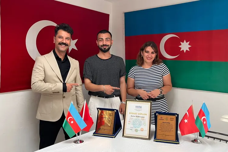 Azerbaycan Bakü’den Manisa’ya iki ödül