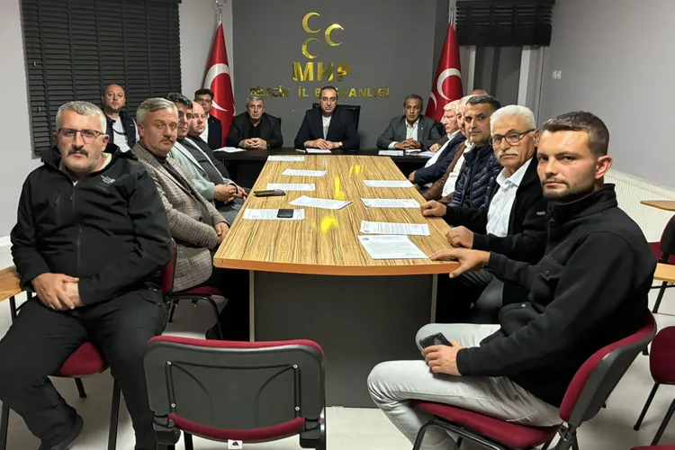 Bilecik’te MHP’liler sahaya iniyor