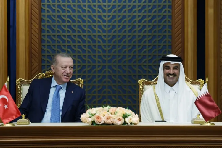 Cumhurbaşkanı Erdoğan Katar’da