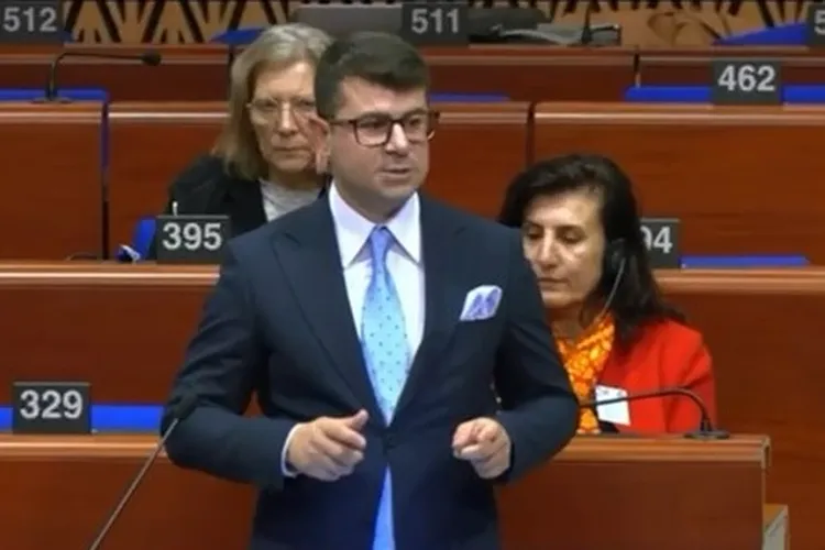 CHP’li Baran Güneş’ten Strazburg’da demokrasi vurgusu