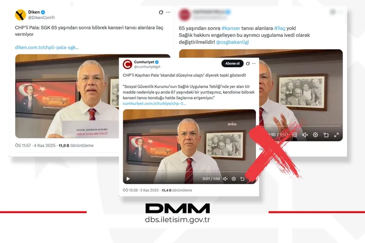 SGK ile ilgili ’65 yaş üzeri böbrek kanseri hastalarına ilaç verilmiyor’ iddiasına yalanlama