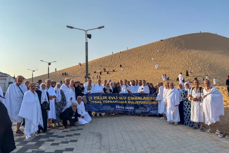 Umre ziyaretinde ikinci kafile Gaziantep’e döndü